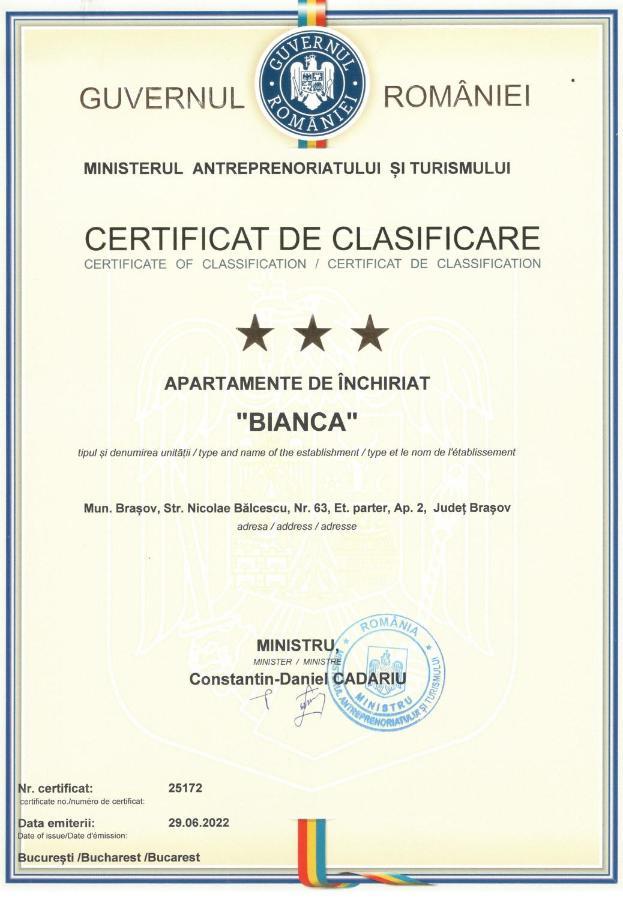 Apartment Bianca 브라쇼브 외부 사진
